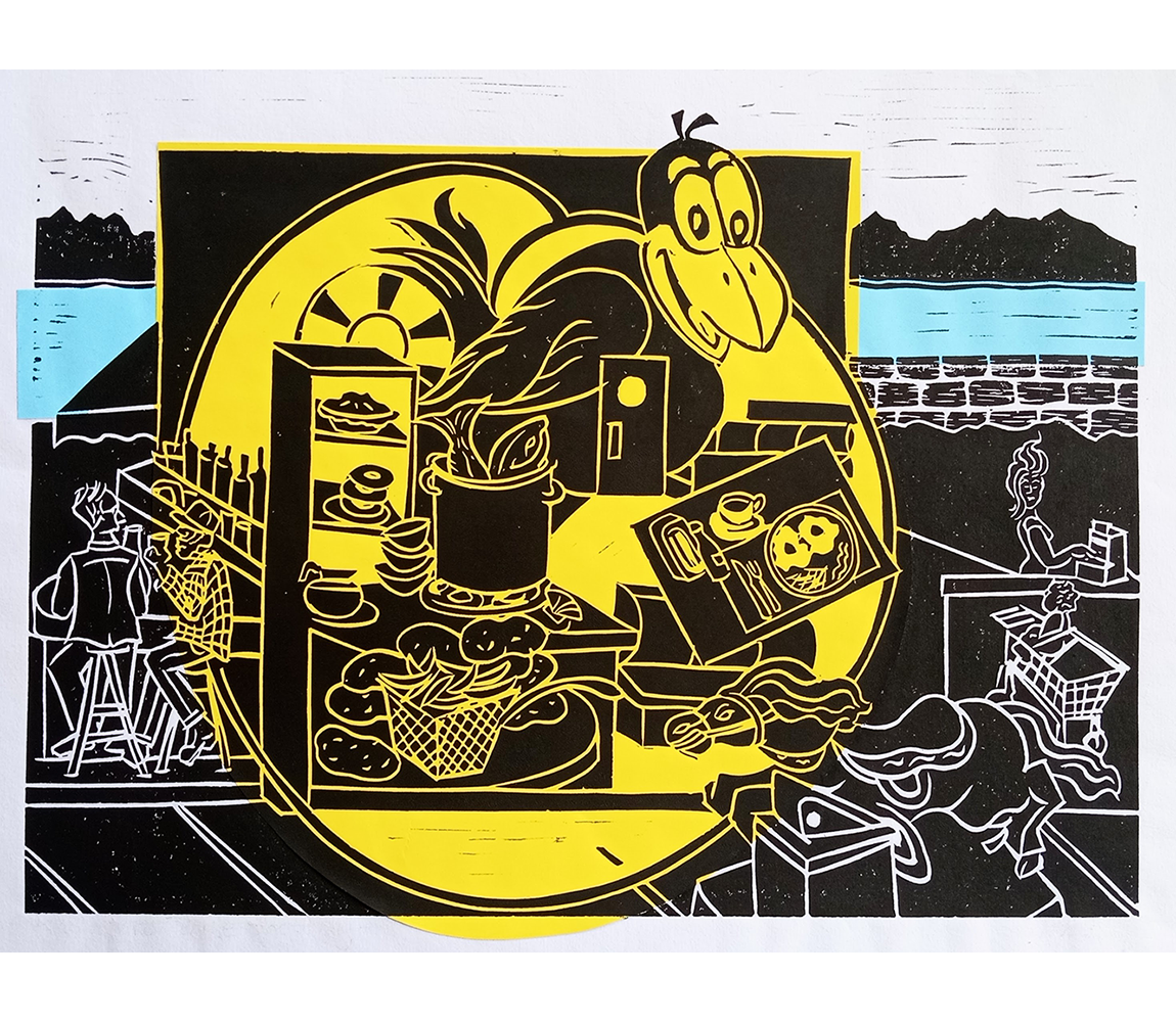 "The Yard Bird at Sea Mart" - Mimi Williams